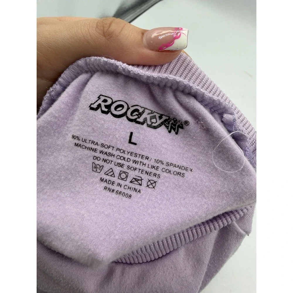 Pet Dog Lilac / Purple Sweatshirt for Medium Sized Dog / Cat Jacket Hoodie
